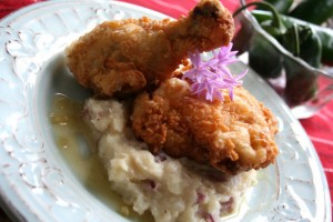 Jalapeño Fried Chicken with Honey Garlic Sauce