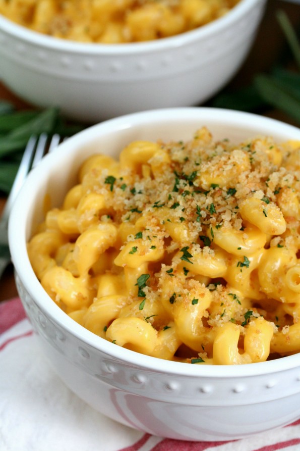 Butternut Squash Mac and Cheese