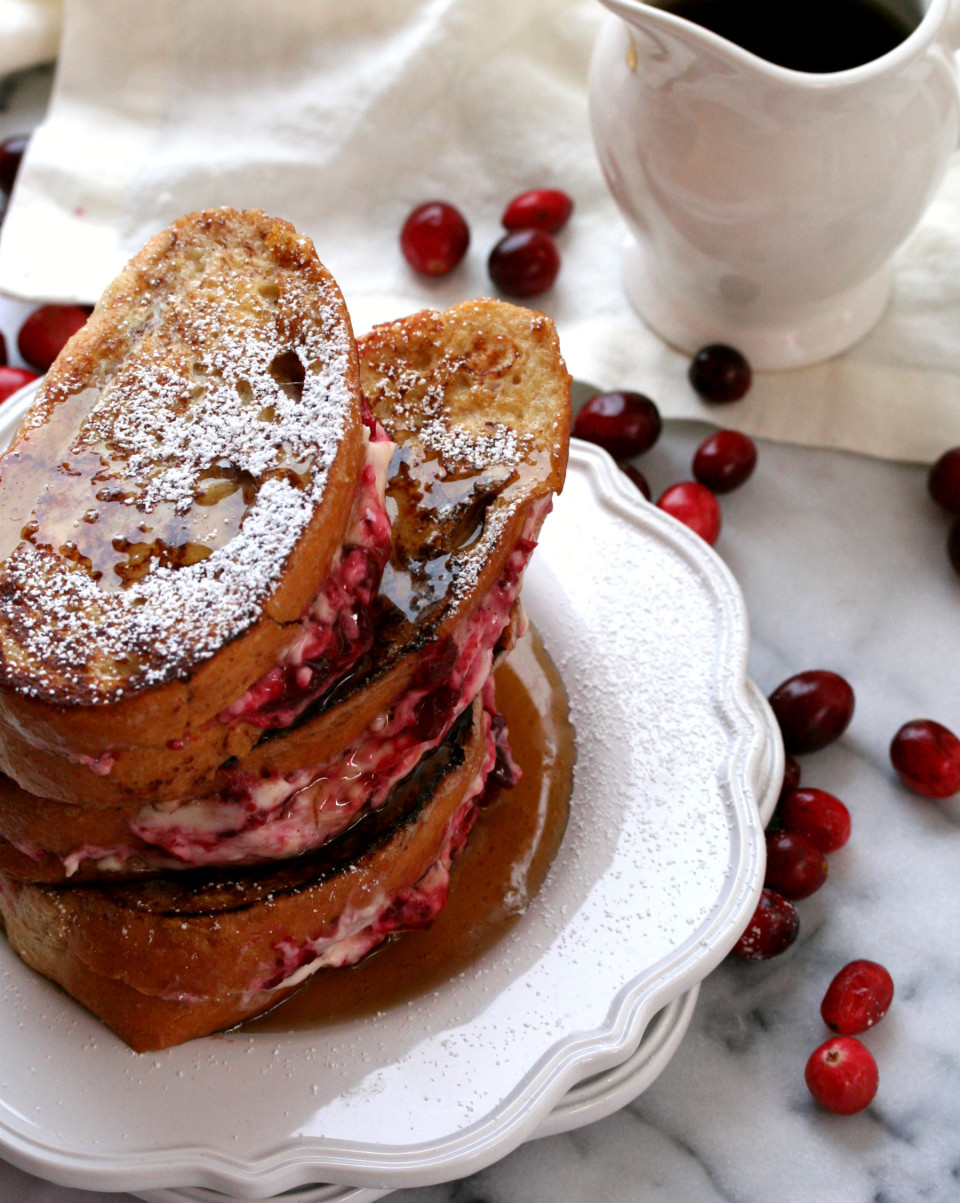 Cranberry Stuffed French Toast