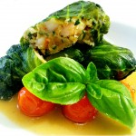 Braised Shrimp Lettuce Rolls