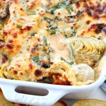 Sriracha Spinach and Artichoke Dip