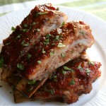 BBQ Red Pepper Jelly Spareribs