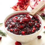 Pomegranate and Rosemary Cranberry Sauce
