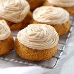 Pumpkin Cookies with Maple Frosting
