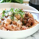 Roasted Tomato Sausage Pasta