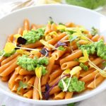 Pea Pesto Mac and Cheese